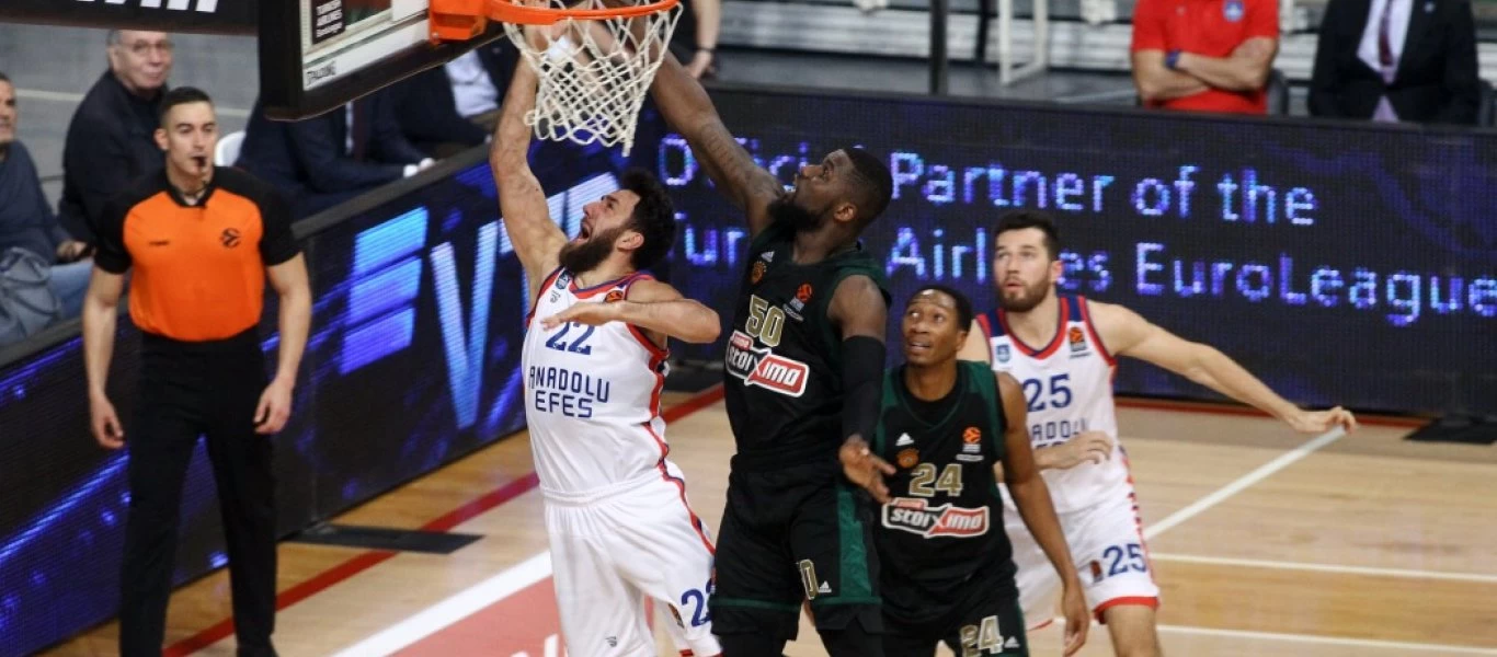 Euroleague: Πράσινη ανάκαμψη - Ο Παναθηναϊκός κέρδισε 86-70 την Εφές